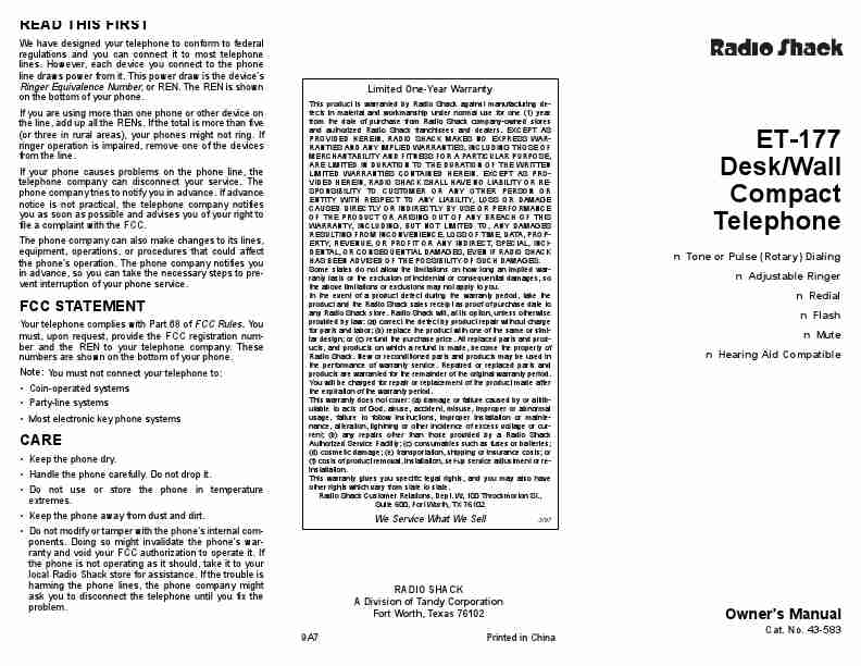 Radio Shack Telephone ET-177-page_pdf